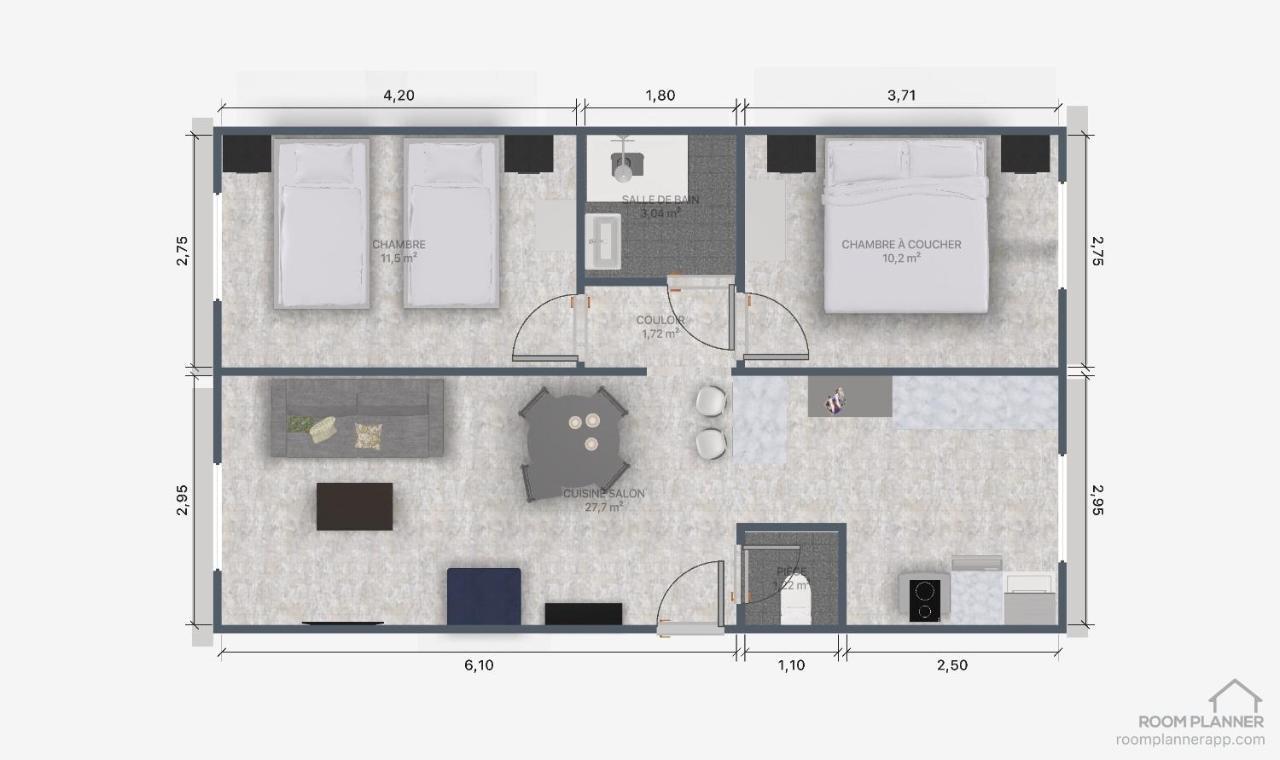 Appartement Breil Sur Roya Centre Eksteriør billede